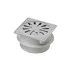 Aquaberg - Vloerput met 1 aansluiting Abs Put Nv 10X10Cm Rvs304 4210