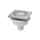 Aquaberg - 4315 Vloerput met 1 aansluiting Abs Put Ve 15X15Cm Rvs304