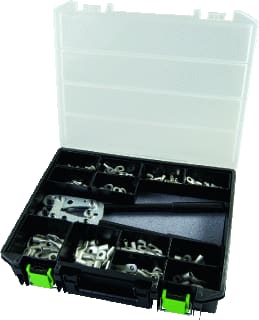 Haupa - Assortimentsdoos verbindingsmat. Ass Perskblschn Pvc 46235