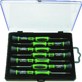 Haupa - Schroevendraaier set Schrdrset 104000