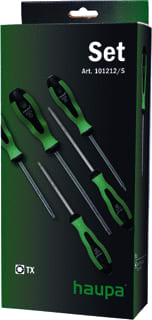 Haupa - Schroevendraaier set Schrdrset 101212/S