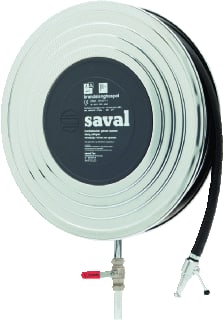Saval - Brandslanghaspel Haspeltr D32 30M3/4 Chroom