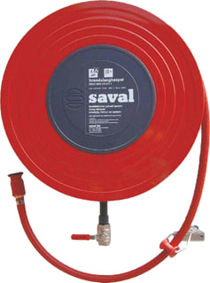Saval - Deco D 33 - 1" excl. standpijp Brandslanghaspel Decohaspel D33 Bld-30M 1"