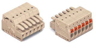 Wago - Kabelconnector v printplaatconnect. kablconn 2734-102