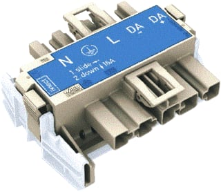 Wago - Winsta Midi 770 App.aansl. vr inst.bare gebouwinst. T-Verdeler 770-7105