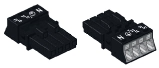 Wago - Winsta Mini 890 Conn. v insteekbare gebouwinstall. 890-204