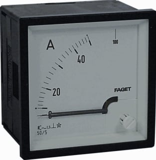 ELEQ - Amperemeter paneelbouw eiv48 2500/5a~ 2vo ampmtr