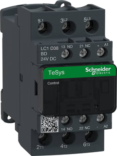 Schneider Electric - TeSys Deca Advanced Magneetschakelaar Lc1D38Bd 24Vdc