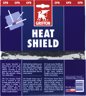 Griffon - Toebeh./onderd. solderen en lassen Heat Shield 25X19Cm