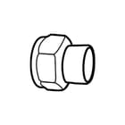 TA - STAD Fitting met 1 aansluiting Sldfit1 Soldeerkoppeling