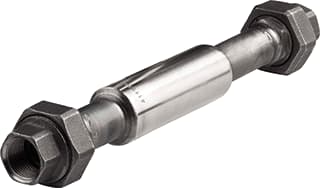 Amniflex - Metalen compensator rvs compsator 3/2 bi