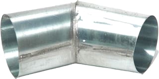 Rheinzink - Classic Fitting met 2 aansluitingen Bocht 70 45Gr