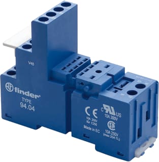 Finder - 94 Relaisvoet Relvoet (55) Blauw 14P Xd