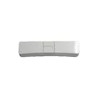 Wisa - 790 Toebeh./onderdelen spoelreservoir Deksel W790 Wit Met Toets