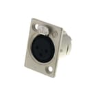 Neutrik - A/V-connector XLR CHAS-P 3P FM NIK