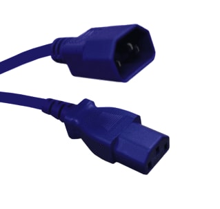 Ratio Electric - Jumper cord Aansluitleiding Jmpr C14-C13 3Xg1 1M Blue