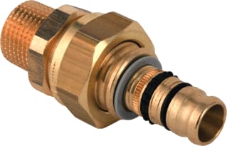 Geberit - Mepla Fitting met 2 aansluitingen Ovgfit2 3D 20-3/4