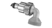Schell - Quick Fitting met 2 aansluitingen Spoeladap 007030099