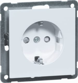 Honeywell Peha - AURA Wandcontactdoos (WCD schakelmat.) wcd 1v ra alu  20.6511.70