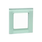 Honeywell Peha - AURA Glas Afdekraam schakelmateriaal Afdkrm 1V Matgls/Mintgrn