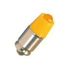 NLD - Miniatuur LED lamp Indicatie- en signaleringslamp Led 24V 132135 Geel
