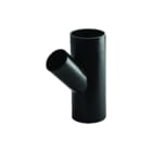 Wavin - Fitting met 3 aansluitingen Pe T-Stuk 45 Zw 125X50