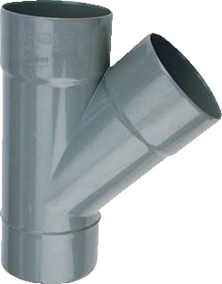 Wavin - Wadal Fitting met 3 aansluitingen Wadl T-Stuk 45G 75 2M/S