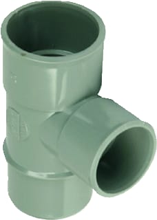 Wavin - Wadal Fitting met 3 aansluitingen 3102103009