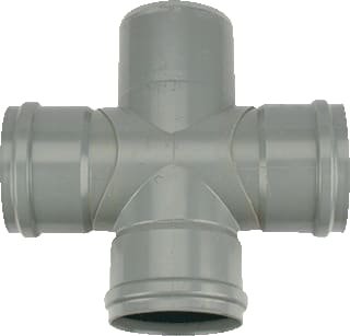 Wavin - Wafix SN4 Fitting met 4 aansluitingen Schuifft4 88Gr 160 M/S