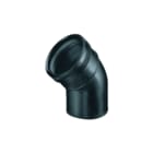 Wavin - Wafix Fitting met 2 aansluitingen Wafx Pp Bocht 45Gr 50 M/S Zwrt