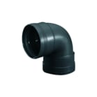 Wavin - Wafix Fitting met 2 aansluitingen Wafx Pp Bocht 88,5Gr 50 M/M Zw