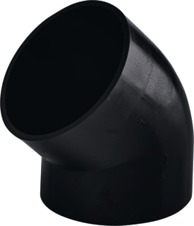 Wavin - Fitting met 2 aansluitingen Pe Bocht 45 Zw 40