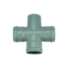 Wavin - Fitting met 4 aansluitingen Pvc M-Dubbel Tstuk 88 125