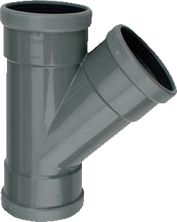 Wavin - Wafix SN4 Fitting met 3 aansluitingen Schuifft3 45Gr 200 3M