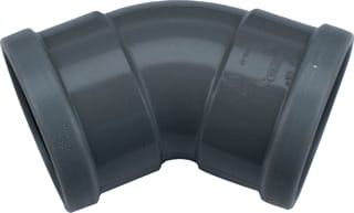 Wavin - Fitting met 2 aansluitingen Wafix Pvc M-Bocht 30 315
