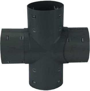 Wavin - Fitting met 4 aansluitingen Pvc Drain Kruisstuk 90 80