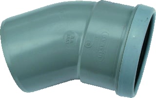 Wavin - Fitting met 2 aansluitingen Pvc Kgfix Bocht 30 315 Sn4