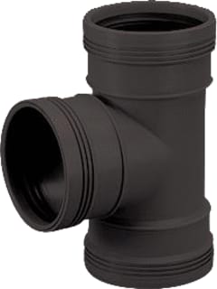 Wavin - Wafix Fitting met 3 aansluitingen Wafx Pp T-St 88,5Gr 32 3M Zwrt