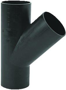 Wavin - Fitting met 3 aansluitingen Pe Las T-Stuk Zw 110