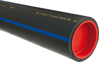 Wavin - Kunststof buis glad Pe80 25X2,3 Sdr11 Ro100