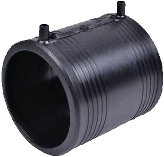 Wavin - Fitting met 2 aansluitingen Pe100 Lu Lasmof 63 Sdr11