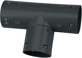 Wavin - Fitting met 3 aansluitingen pvc drain t-stuk 90 65