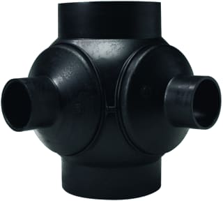 Wavin - Fitting met 4 aansluitingen 3702611009