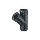 Wavin - Wafix Fitting met 3 aansluitingen Wafx Pp T-St 45Gr 110X50 2Ms Z