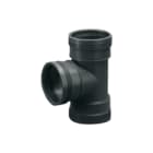 Wavin - Wafix Fitting met 3 aansluitingen Wafx Pp T-St 88,5Gr 90 3M Zwrt