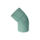 Wavin - HWA Fitting met 2 aansluitingen Bocht 45Gr 100 M/S