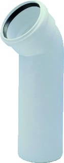 Wavin - AS Fitting met 2 aansluitingen schuifft2 as bocht 45 100