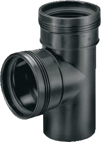 Wavin - Wafix Fitting met 3 aansluitingen Wafx Pp T-St 88,5Gr 110X50 2Ms