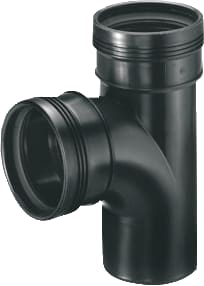 Wavin - Wafix Fitting met 3 aansluitingen Wafx Pp Str-T 88,5Gr 110 2Ms