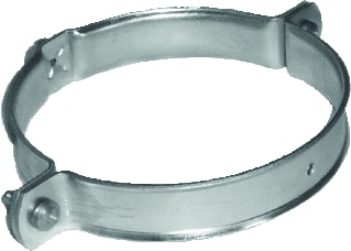 Wavin - Tweedelige beugel rond Gegalv Beugel 100Xm8